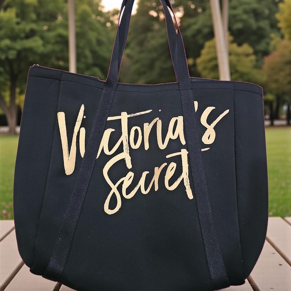 Victoria's Secret Black Tote Bag